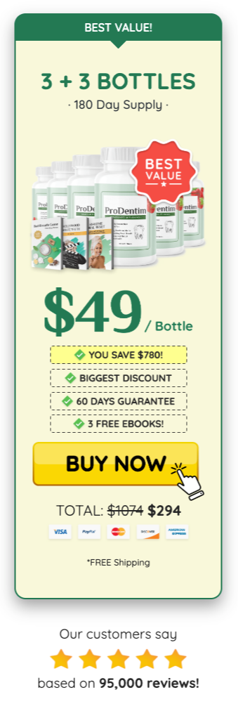 ProDentim Buy 6 Bottles